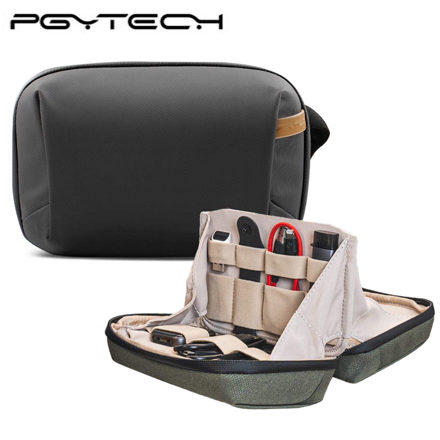 Tech Accessories Bag - PGYTECH Tech Pouch Organizer Bag Waterproof