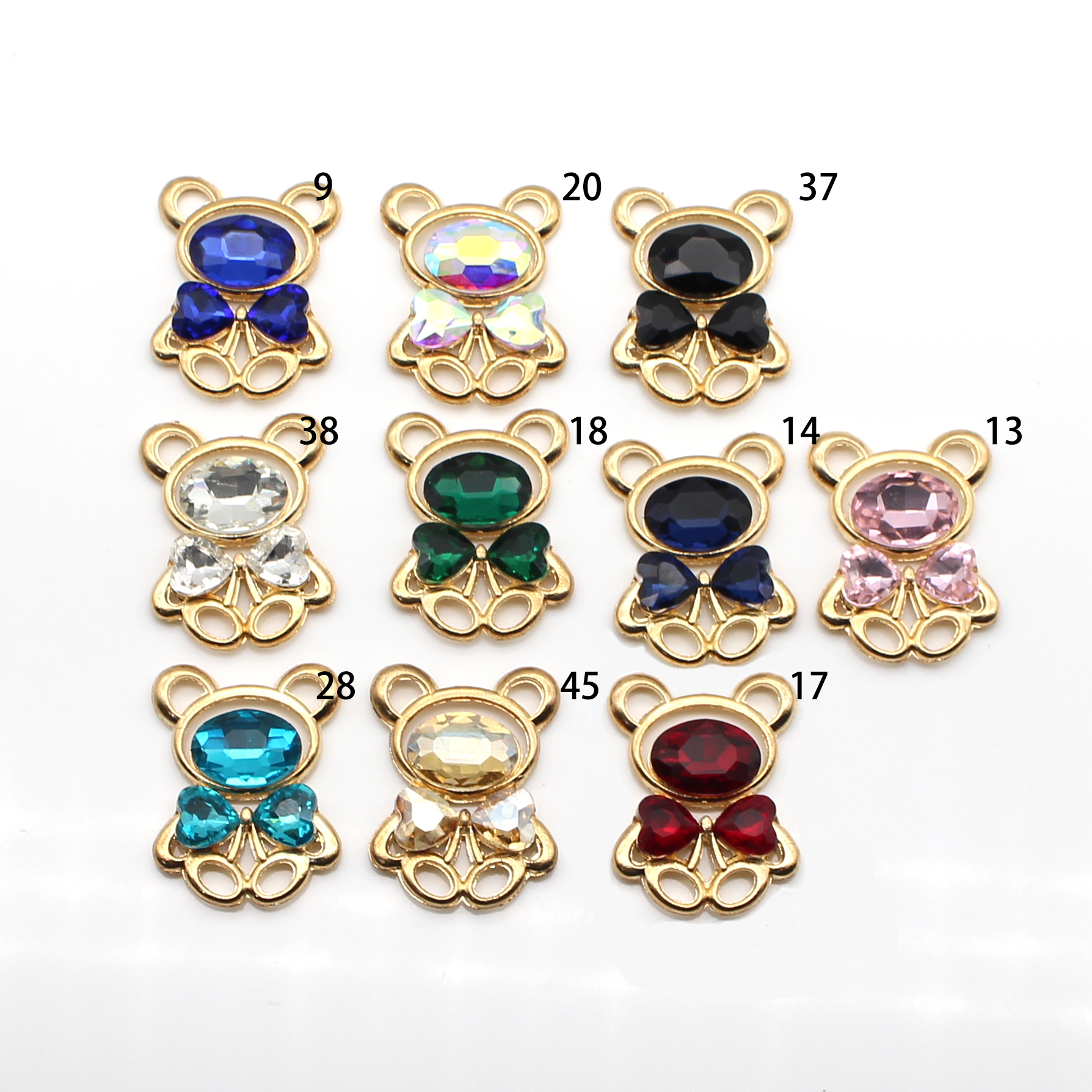 Tech Room Accessories - 10PCS 32 * 25MM Alloy Little