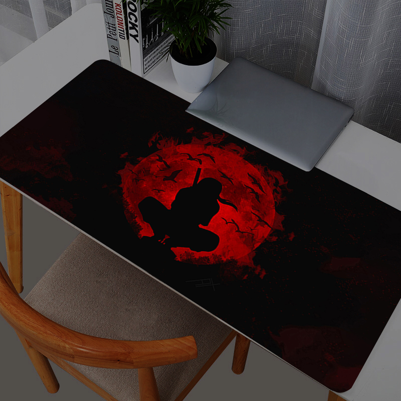 Tech Accessories Desk - Naruto Itachi Uchiha Mouse Pads Gamer