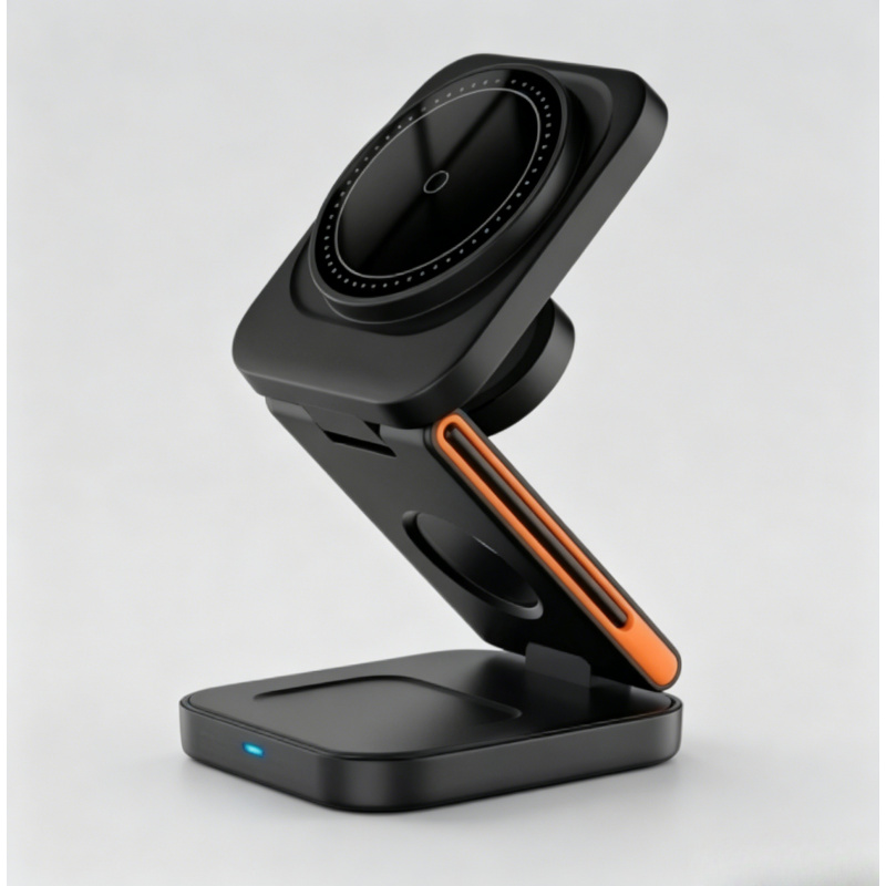 Wireless Charger 3 In 1 - Fast Magnetic 3-in-1 Foldable Wireless Charging