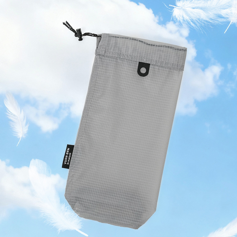 Tech Accessories Bag - Outdoor Silicone Coated Ultra Light Drawstring
