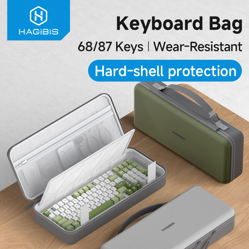 Tech Accessories Case - Hagibis Keyboard Portable Carrying Case 68/87
