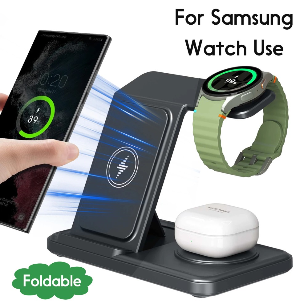 Wireless Charger 3 In 1 - 3 in 1 Wireless Charger Stand
