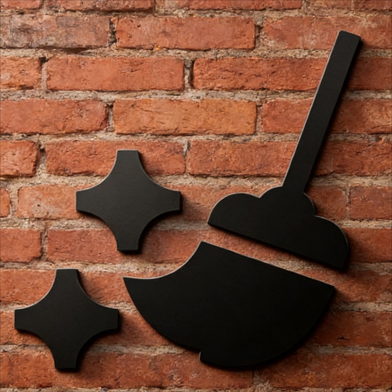 3D Acrylic Washroom Sign Self- - Tech Room Accessories review and price