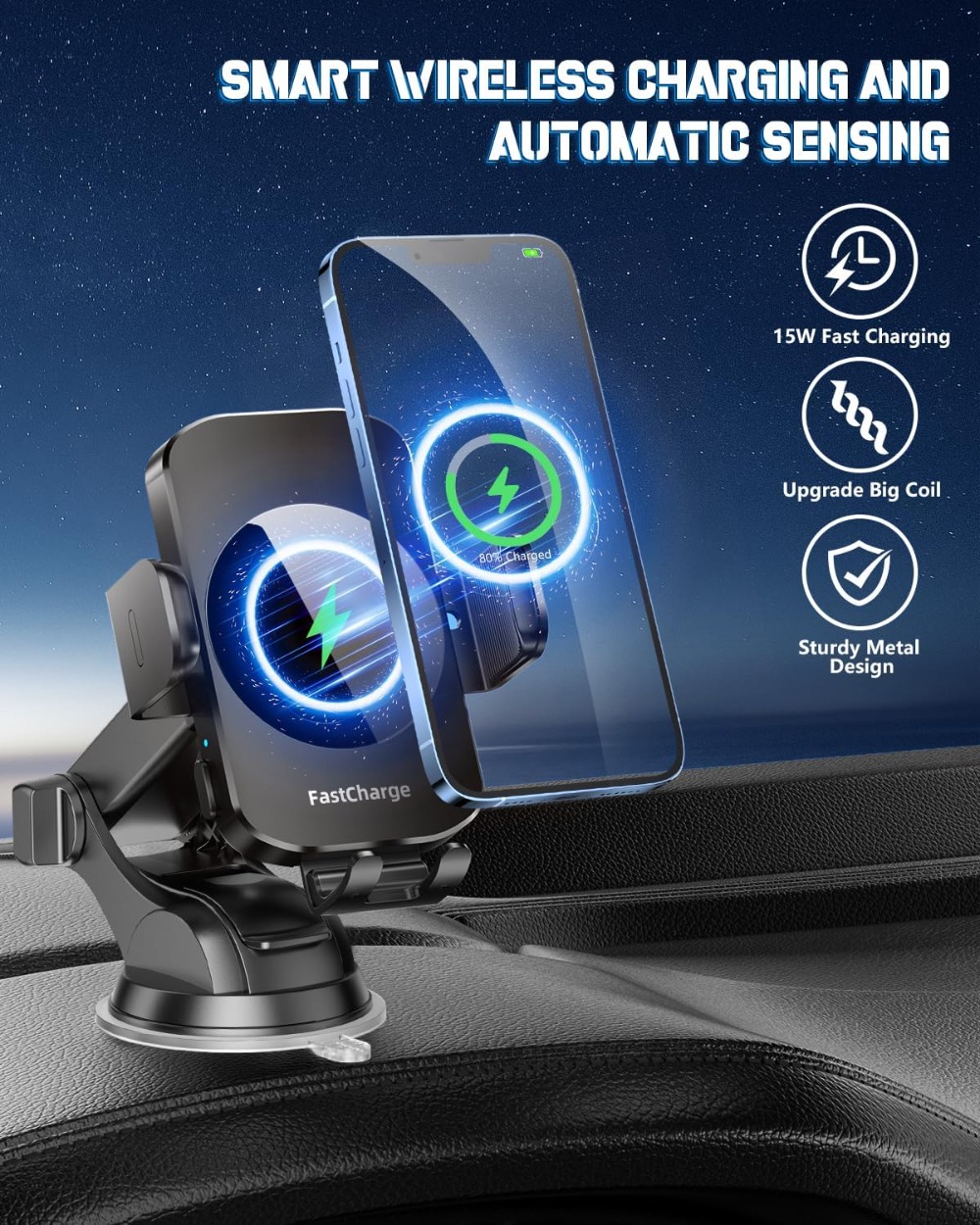 Wireless Car Charger, Fast Cha - Wireless Charger 3 In 1 review and price