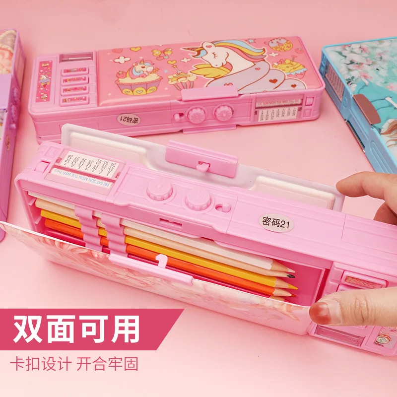 Password Lock Pencil Case Mult - Tech Accessories Case review and price