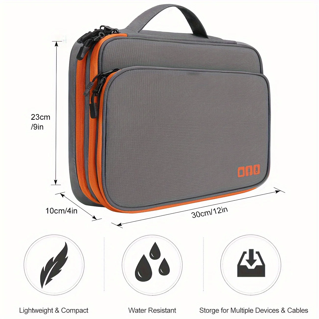 Portable Waterproof Multi-Laye - Tech Accessories Case review and price