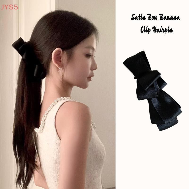 Vintage Satin Bow Banana Clip  - Hi Tech Accessories review and price