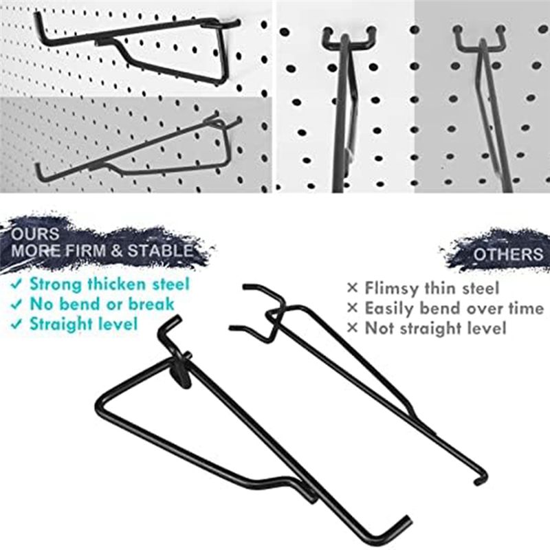 75STO-Peg Board Shelf Hooks, 8 - Tech Room Accessories review and price