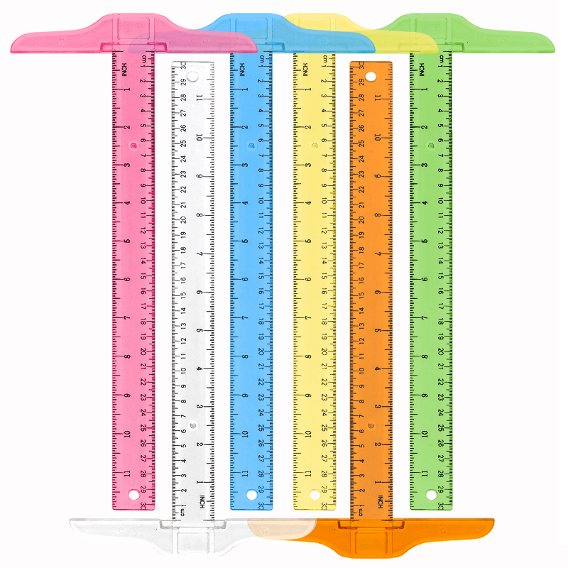 1Pc T-shaped Double Side Scale - Tech Office Accessories review and price