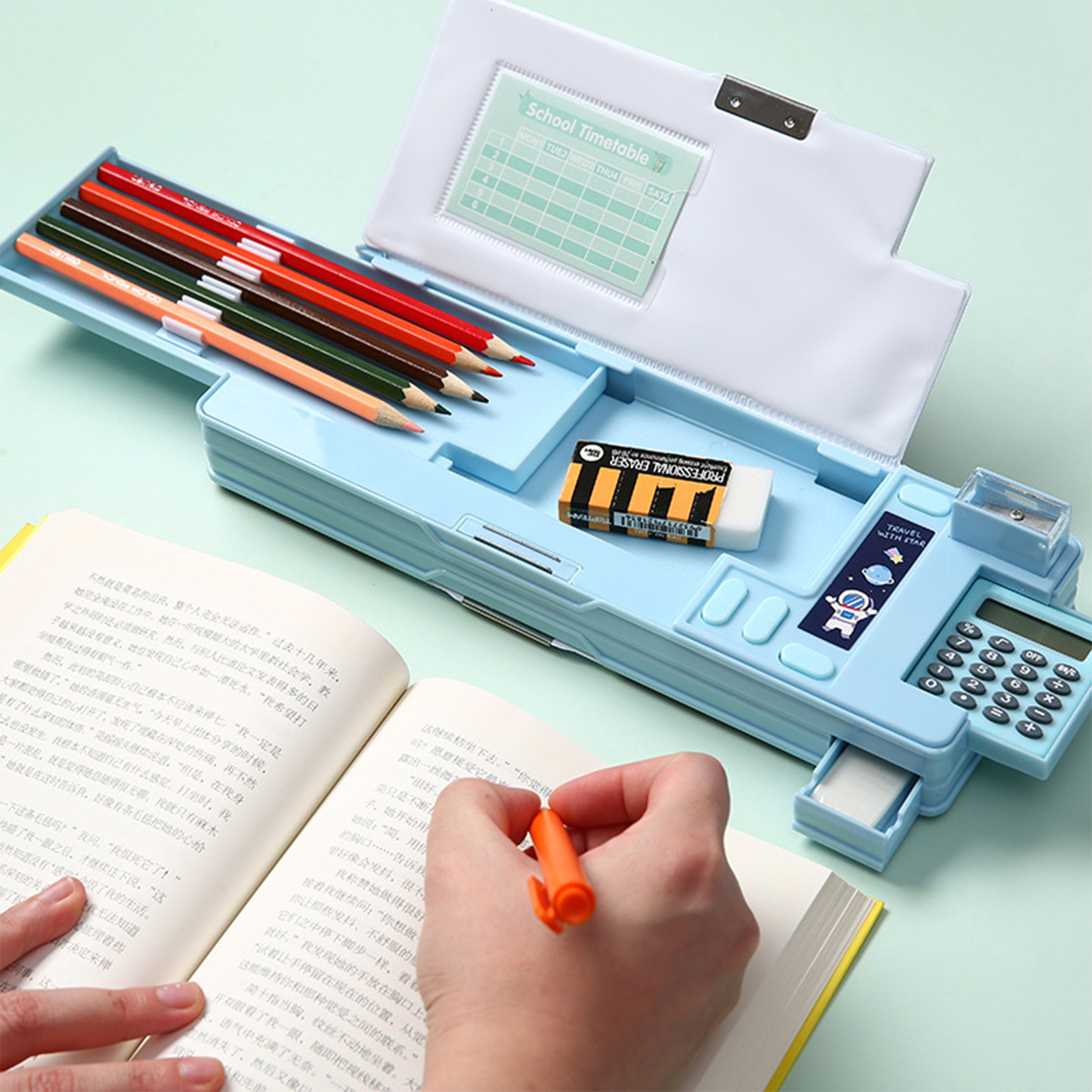 Multi Functional Stationery Bo - Tech Accessories Case review and price