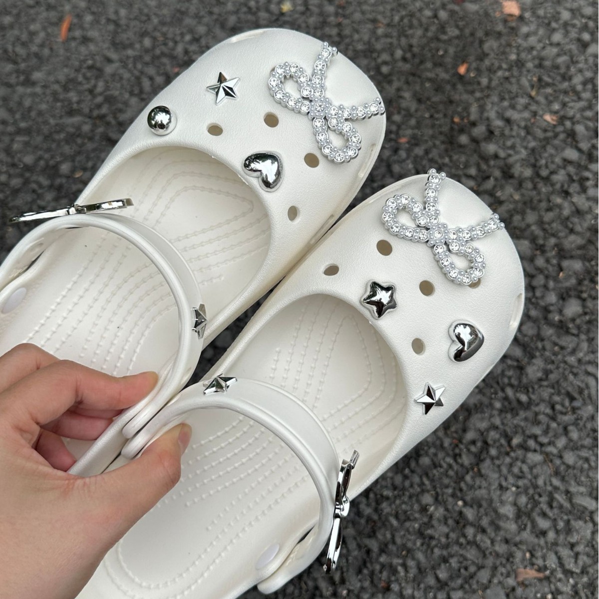 New ballet hole shoes flower h - Hi Tech Accessories review and price