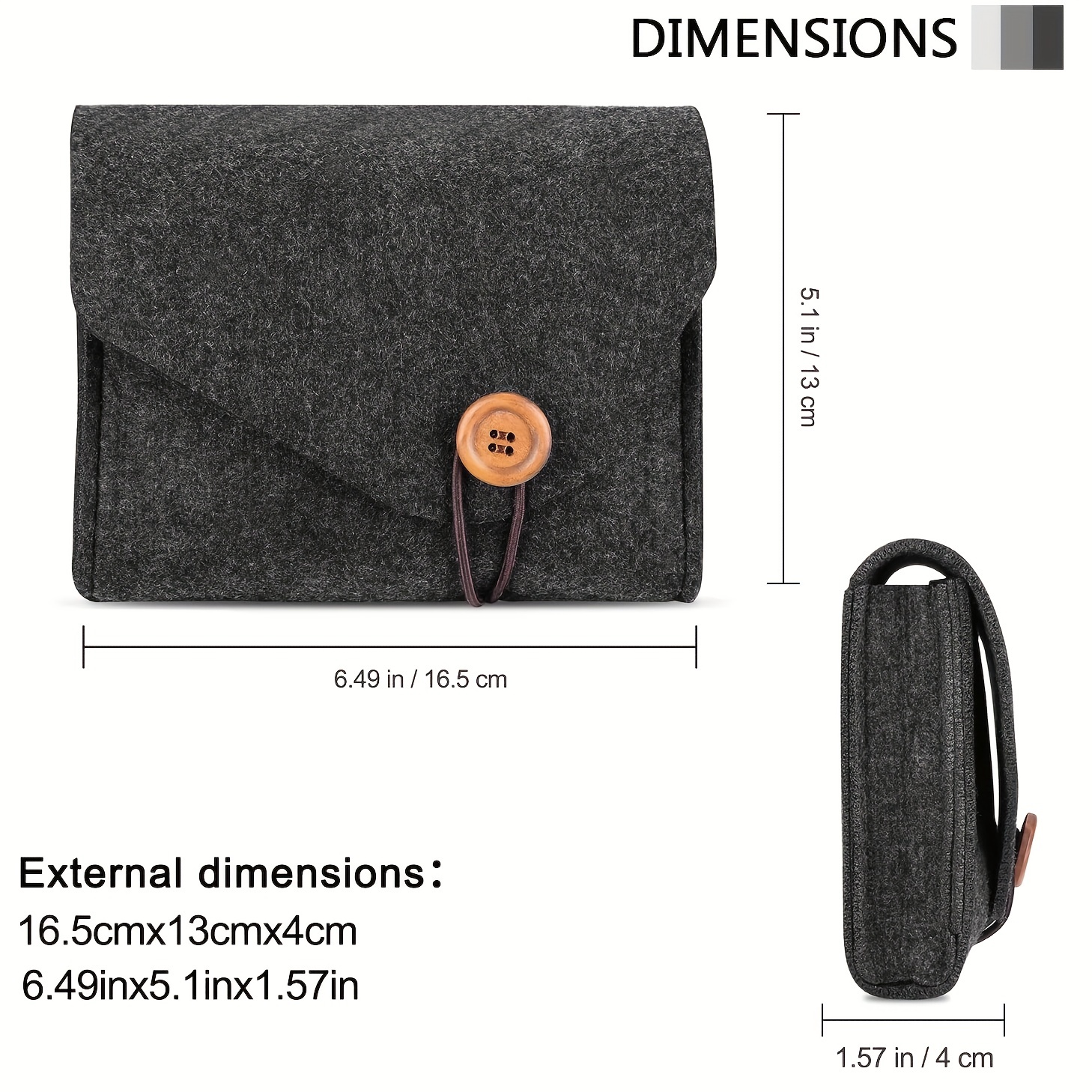 Portable Felt Storage Bag Outd - Tech Accessories Case review and price