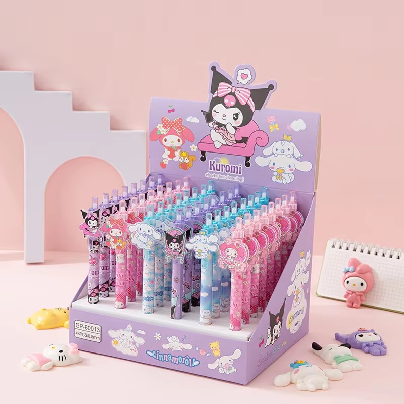 48pcs Gel Pen Kuromi Cinnamoro - Tech Office Accessories review and price