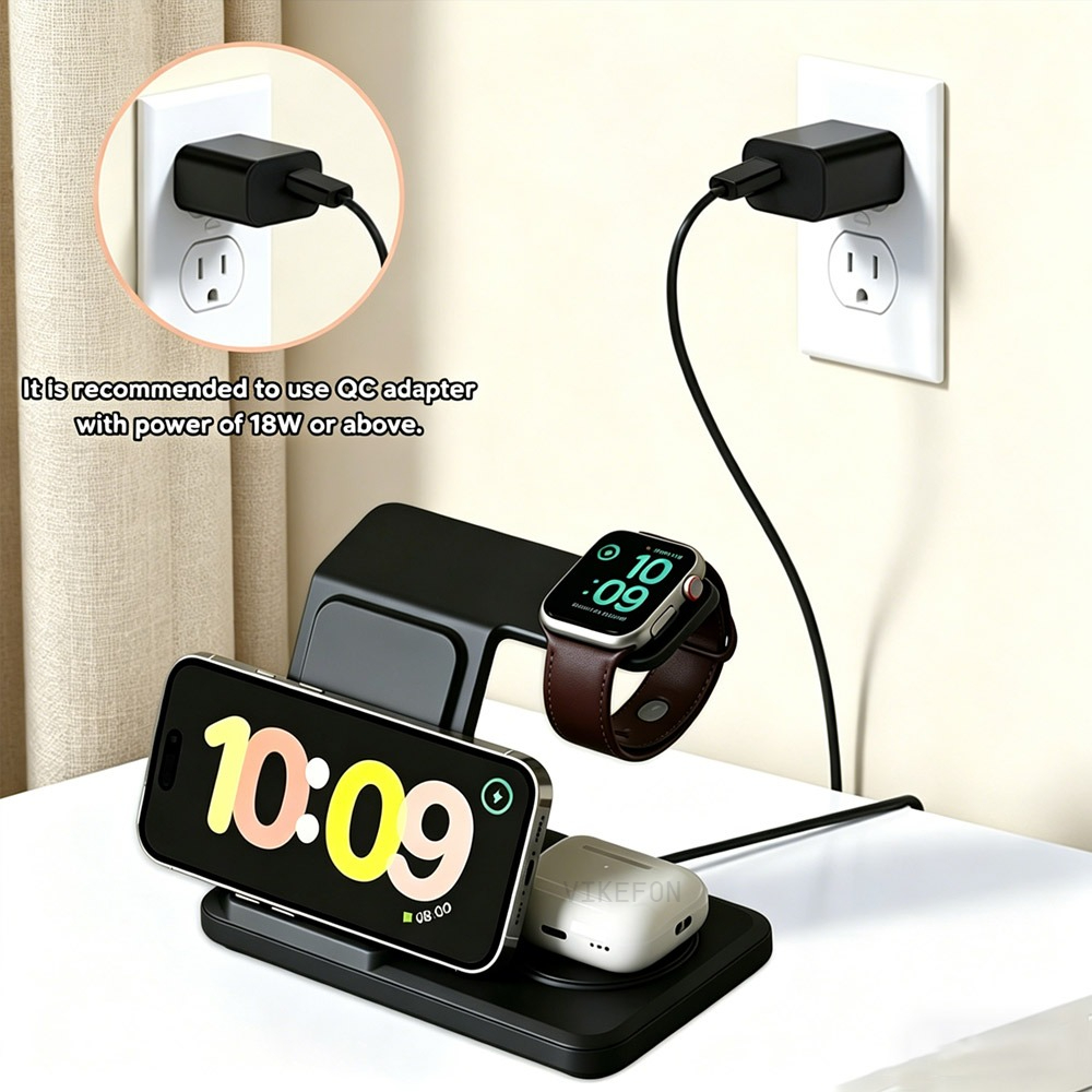 Wireless 3 IN 1 Charger Stand  - Wireless Charger 3 In 1 review and price