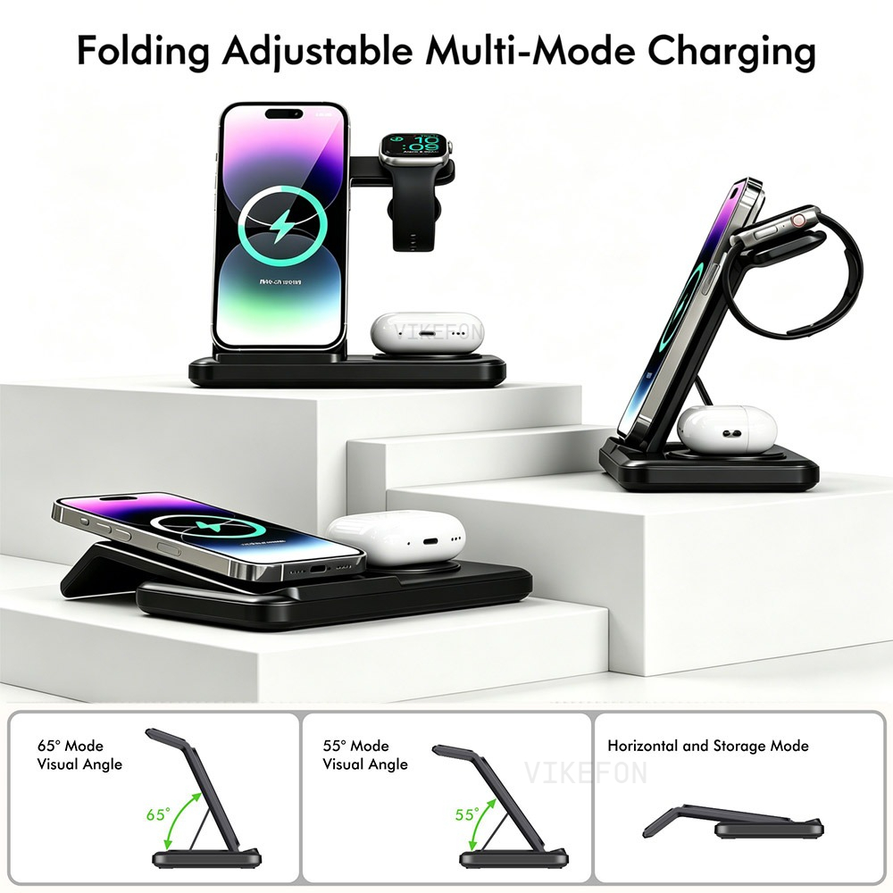 Wireless 3 IN 1 Charger Stand  - Wireless Charger 3 In 1 review and price
