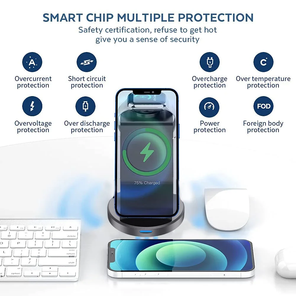 3 In 1 Magnetic Wireless Charg - Wireless Charger 3 In 1 review and price