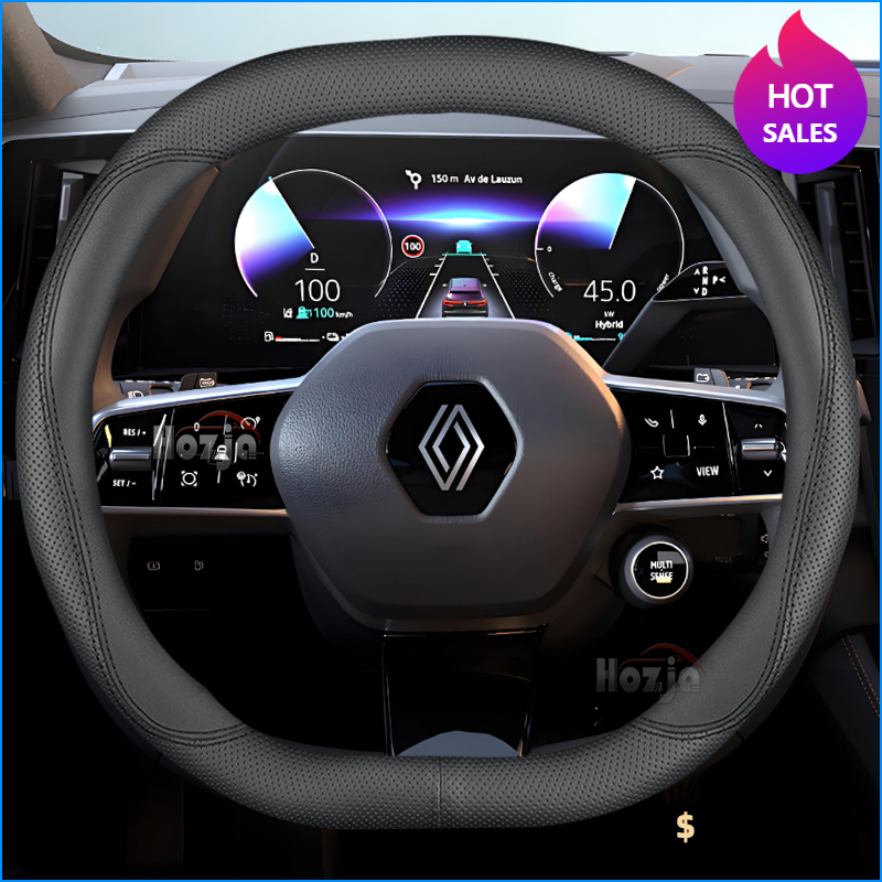 Leather Car Steering Wheel Cov - Tech Accessories Hub review and price