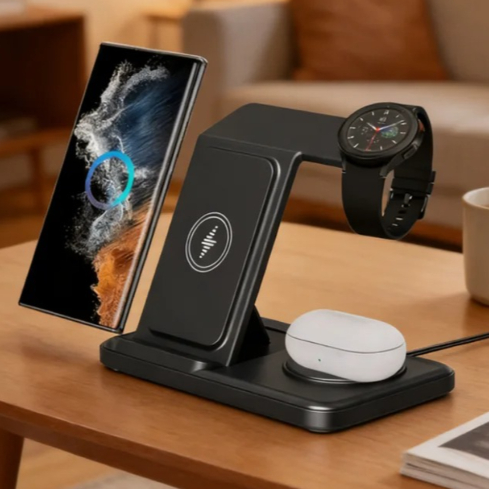 3 IN 1 Wireless Charger Statio - Wireless Charger 3 In 1 review and price