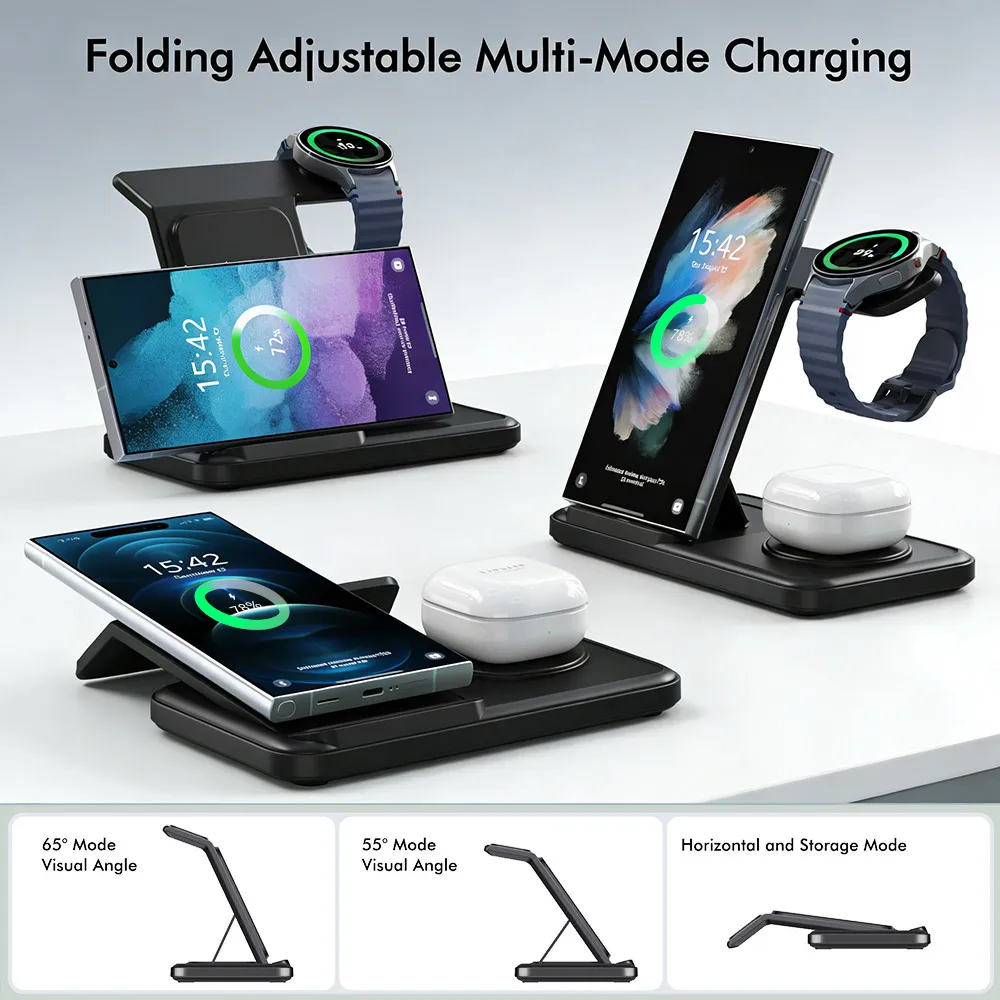3 IN 1 Wireless Charger Statio - Wireless Charger 3 In 1 review and price