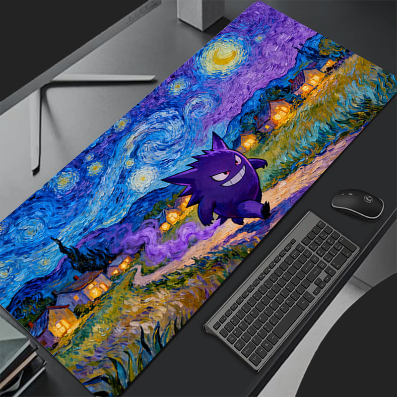 Anime Gengar Pokemon Pikachu C - Tech Accessories Desk review and price