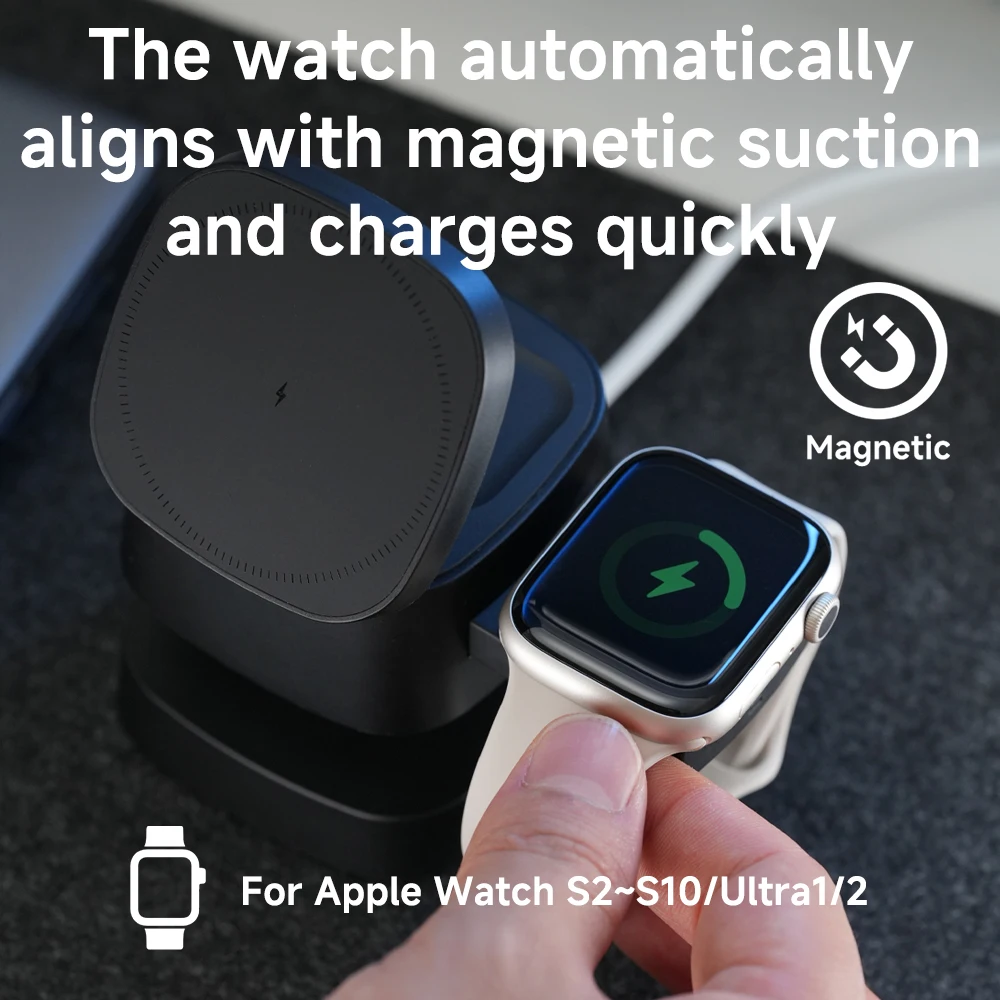 Magnetic 3 in 1 Wireless Charg - Wireless Charger 3 In 1 review and price