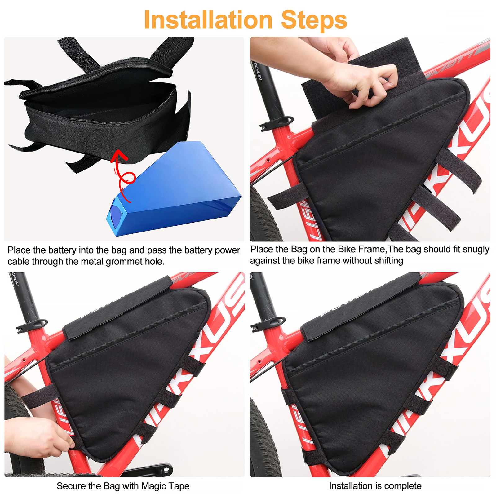 E-Bike Triangle Battery Bag Wa - Tech Accessories Bag review and price