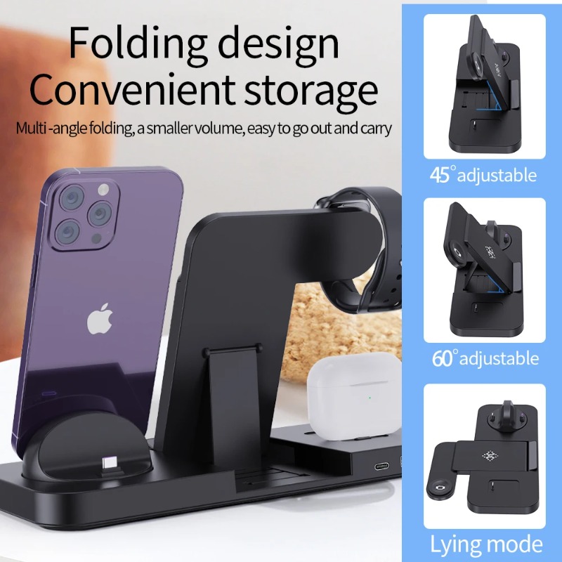 3 in 1 Wireless Charger Stand  - Wireless Charger 3 In 1 review and price