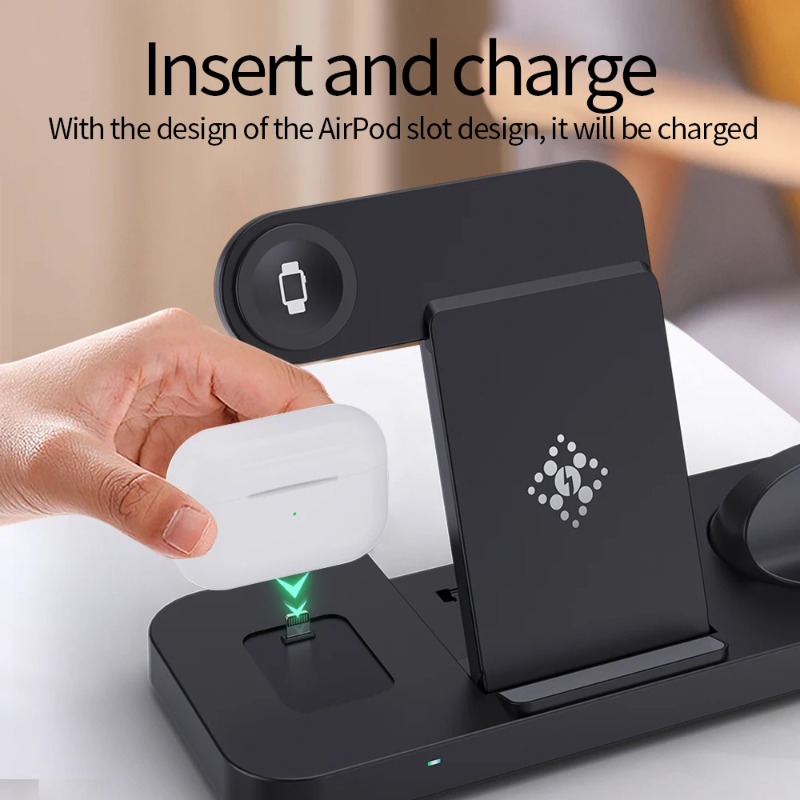 3 in 1 Wireless Charger Stand  - Wireless Charger 3 In 1 review and price