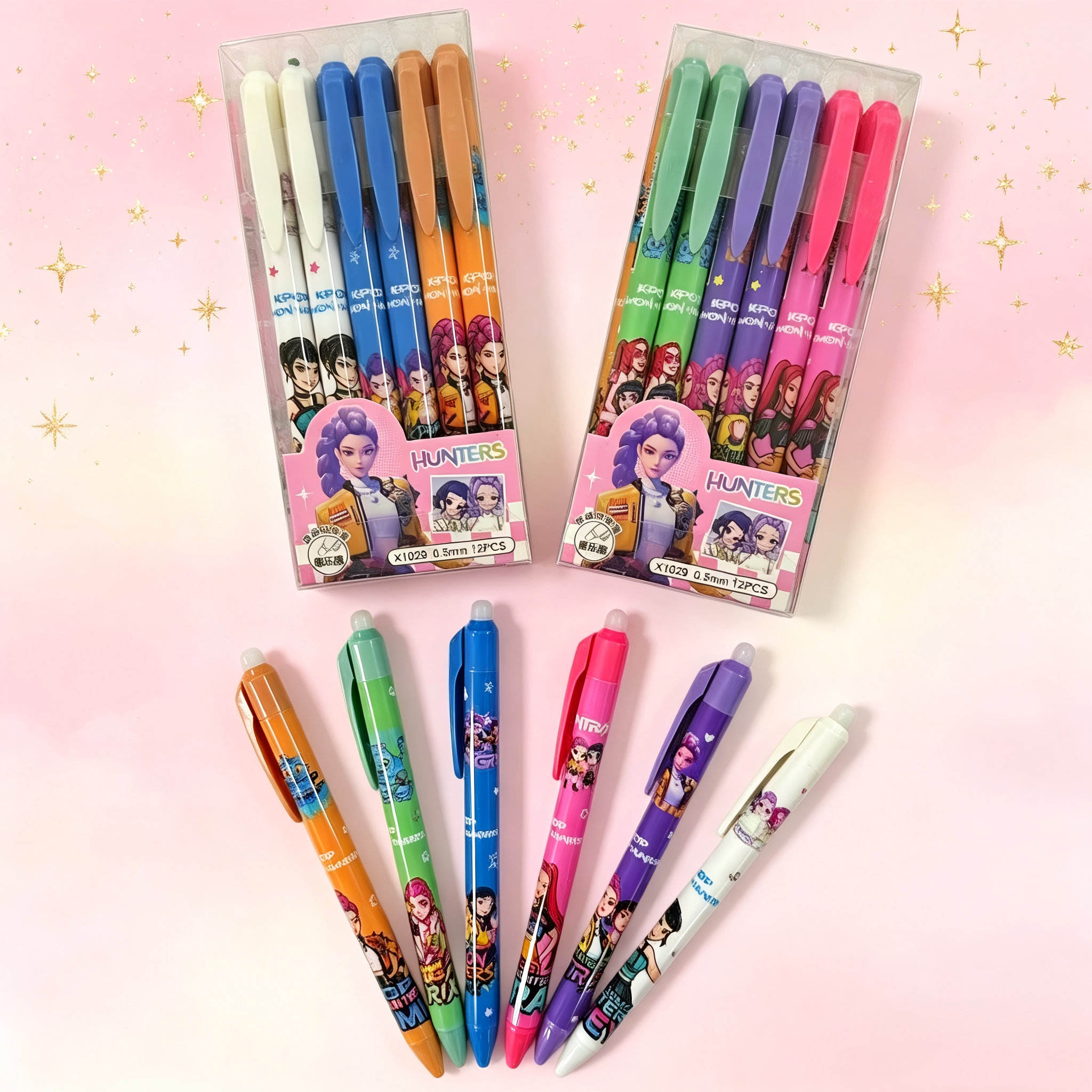 Cartoon Erasable Gel Pens Cute - Tech Office Accessories review and price