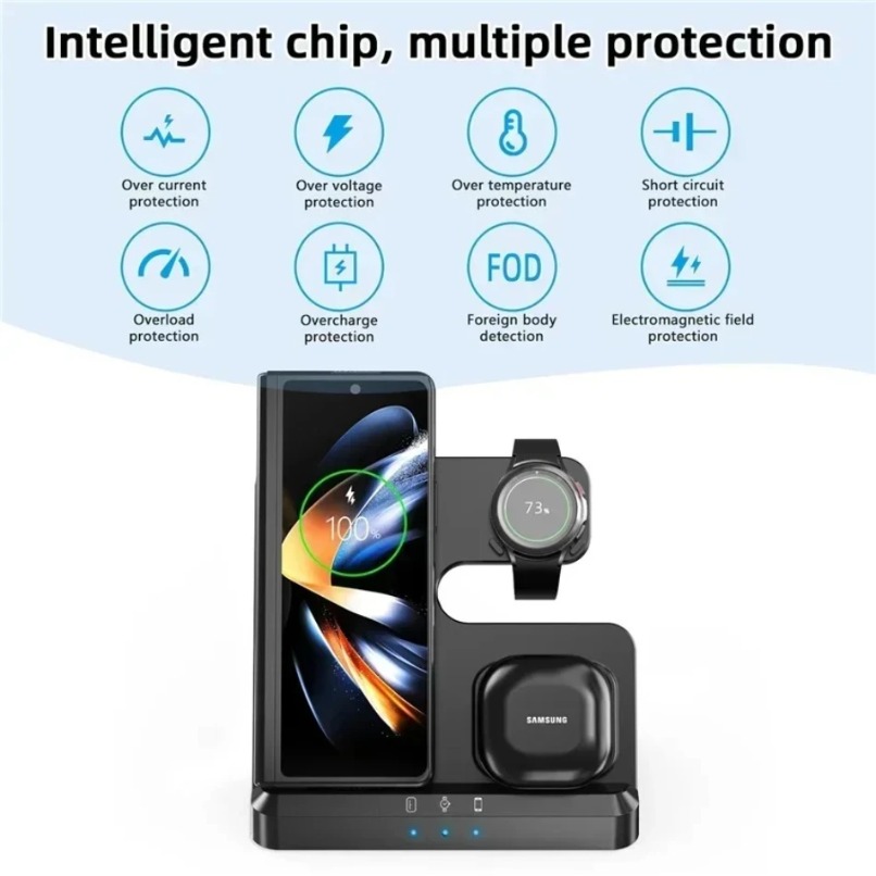 3 in 1 Wireless Charger Statio - Wireless Charger 3 In 1 review and price