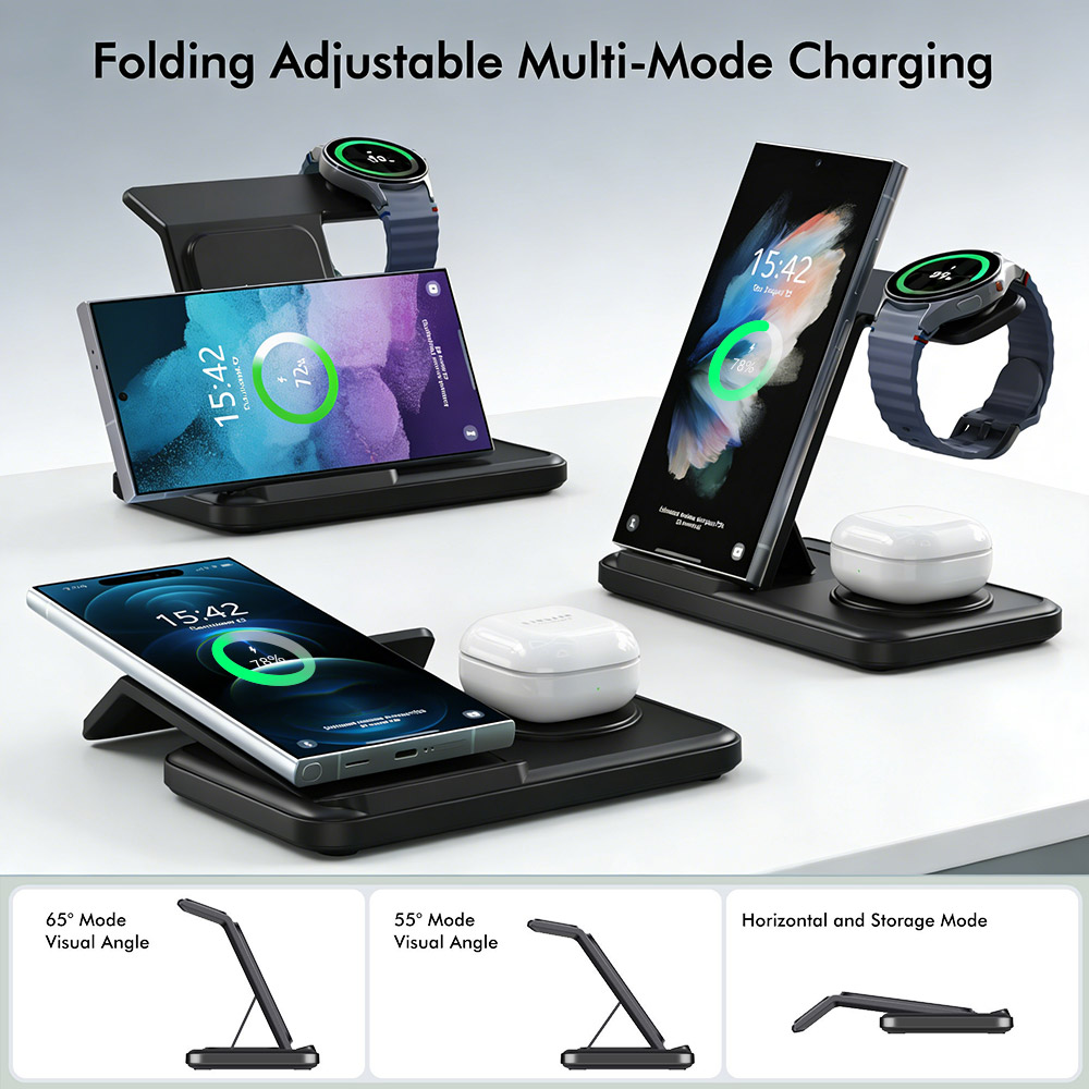 3 in 1 Wireless Charger Stand  - Wireless Charger 3 In 1 review and price